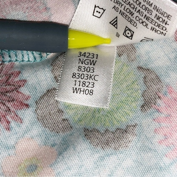 Hanna Andersson Multicolor Floral Tank Dress Size 130 (US 8) - Picture 5 of 9